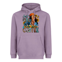 Lavender Just a girl who loves coffee Heavyweight Hoodie - RanaPortraitStore