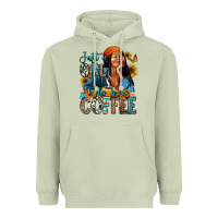 Matcha Just a girl who loves coffee Heavyweight Hoodie - RanaPortraitStore