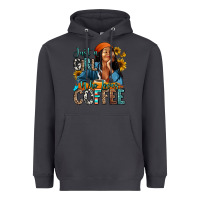 Smoke Just a girl who loves coffee Heavyweight Hoodie - RanaPortraitStore