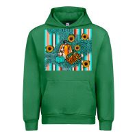 Emerald pumpkin Urban Hoodie - JahusDesignShop