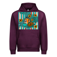 Mauve Wine pumpkin Urban Hoodie - JahusDesignShop