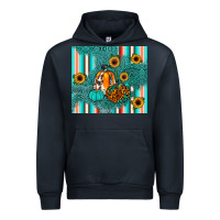 Navy pumpkin Urban Hoodie - JahusDesignShop