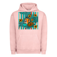 Pigment Salmon pumpkin Urban Hoodie - JahusDesignShop