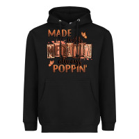 Black Made with melanin always poppin' Heavyweight Hoodie - RanaPortraitStore