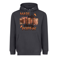 Smoke Made with melanin always poppin' Heavyweight Hoodie - RanaPortraitStore