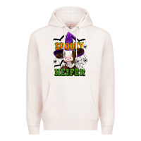 Pale Pink Spooky heifer halloween Premium Hoodie - Artiststas