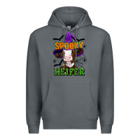 Rock Spooky heifer halloween Premium Hoodie - Artiststas