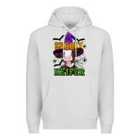 Dove Grey Spooky heifer halloween Premium Hoodie - Artiststas