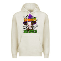 Oatmeal Heather Spooky heifer halloween Premium Hoodie - Artiststas