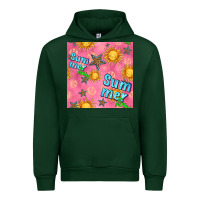 Forest Green summer time of the sun seamless pattern Urban Hoodie - BundleAndBundleShop