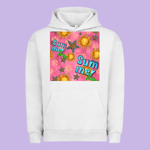 Summer Time Of The Sun Seamless Pattern Urban Hoodie Designed By Bundleandbundleshop