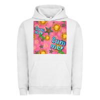 Pigment Lunar Rock summer time of the sun seamless pattern Urban Hoodie - BundleAndBundleShop