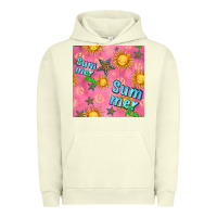 Pigment Pistachio summer time of the sun seamless pattern Urban Hoodie - BundleAndBundleShop