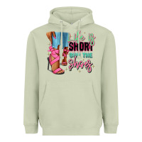 Matcha Afro heels Heavyweight Hoodie - RanaPortraitStore