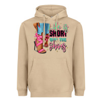 Mushroom Afro heels Heavyweight Hoodie - RanaPortraitStore