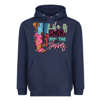 Navy Afro heels Heavyweight Hoodie - RanaPortraitStore