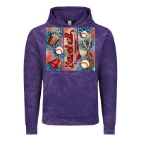 Cloud Purple baseball Vintage Hoodie - AdoDesignShop