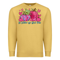 Antique Gold in october we wear pink Premium Sweatshirt - Zillion Design Studio