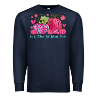 Navy in october we wear pink Premium Sweatshirt - Zillion Design Studio
