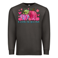 Smoke in october we wear pink Premium Sweatshirt - Zillion Design Studio
