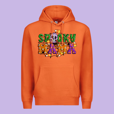 Spooky Mama Premium Hoodie Designed By Artiststas