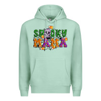 Seafoam Spooky mama Premium Hoodie - Artiststas