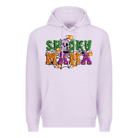 Lilac Spooky mama Premium Hoodie - Artiststas