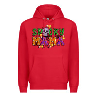 Red Spooky mama Premium Hoodie - Artiststas
