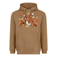 Toasted Coconut Melanin Christmas black girl sneakers Heavyweight Hoodie - RanaPortraitStore