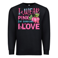Black i wear pink for someone i love Premium Sweatshirt - Zillion Design Studio