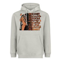 Moon Dust Melanin many shades of brown afro woman Heavyweight Hoodie - RanaPortraitStore