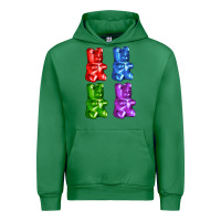 Emerald jellybear Urban Hoodie - AdoDesignShop