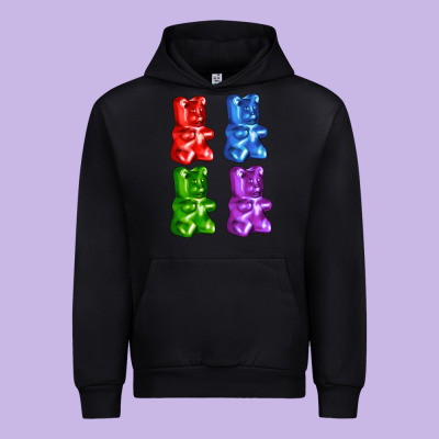 Jellybear Urban Hoodie Designed By Adodesignshop