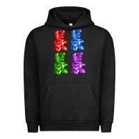 Pigment Black jellybear Urban Hoodie - AdoDesignShop