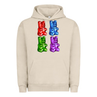 Pigment French Oak jellybear Urban Hoodie - AdoDesignShop