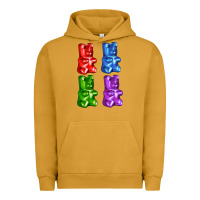 Pigment Peanut Butter jellybear Urban Hoodie - AdoDesignShop