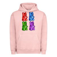 Pigment Salmon jellybear Urban Hoodie - AdoDesignShop