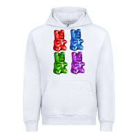 White jellybear Urban Hoodie - AdoDesignShop