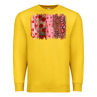 Lemon valentine's day brushstrokes Premium Sweatshirt - RanaPortraitStore