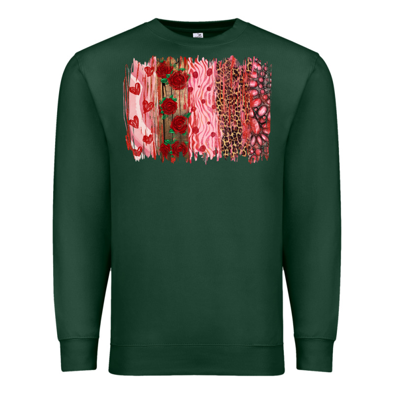 Valentine's Day Brushstrokes Premium Sweatshirt by RanaPortraitStore | Teevron