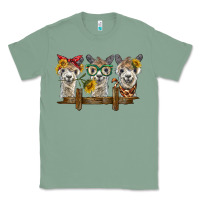 Sage 3 alpacas Classic Tee - BarkalooDesign