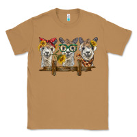 Toasted Coconut 3 alpacas Classic Tee - BarkalooDesign