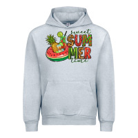 Heather Grey sweet summer time Urban Hoodie - Jasminsmagicworld