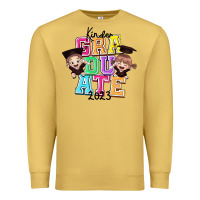 Antique Gold kinder graduate 2023 Premium Sweatshirt - texasbilliewilder
