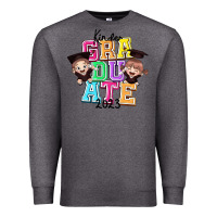 Charcoal Heather kinder graduate 2023 Premium Sweatshirt - texasbilliewilder