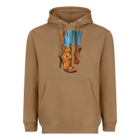 Toasted Coconut Leopard heels black fashion girl Heavyweight Hoodie - RanaPortraitStore