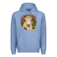 Colony Blue charolais leopard cactus sunflower Premium Hoodie - JahusDesignShop