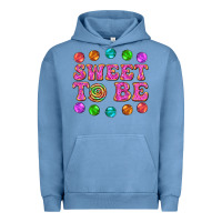 Pigment Pebble Blue sweet to be candy Urban Hoodie - AdoDesignShop