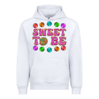 White sweet to be candy Urban Hoodie - AdoDesignShop