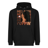 Black Melanin poppin' afro woman Heavyweight Hoodie - RanaPortraitStore